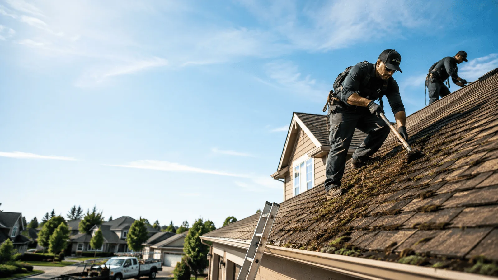 Roof Moss Removal in Irvington, VA near me